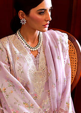 Crimson Bloom By Saira Shakira Embroidered Lawn 3 Piece Unstitched Suit CSS25BUL D-8A SWEET OPEL